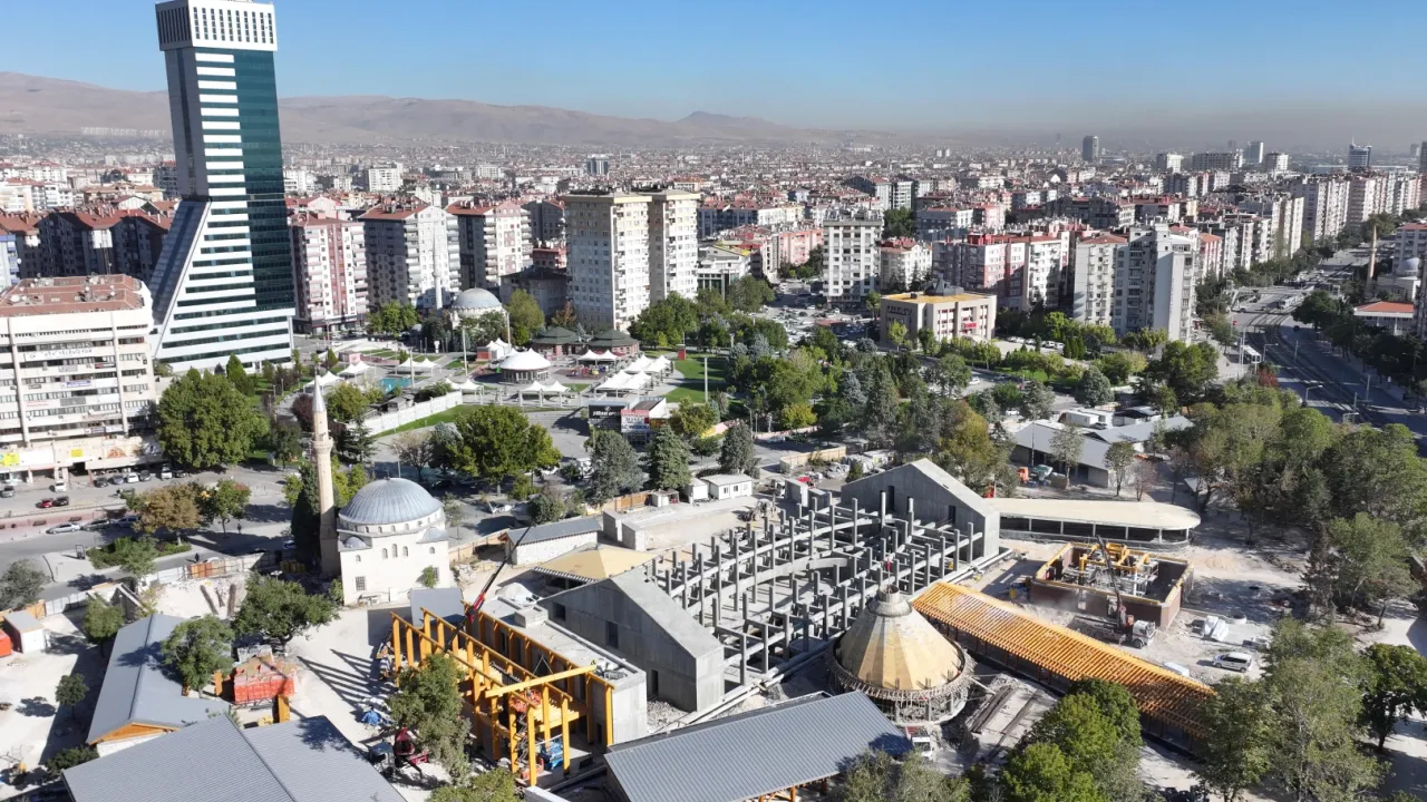 Konya’da 'Şehir Kütüphanesi' yükseliyor