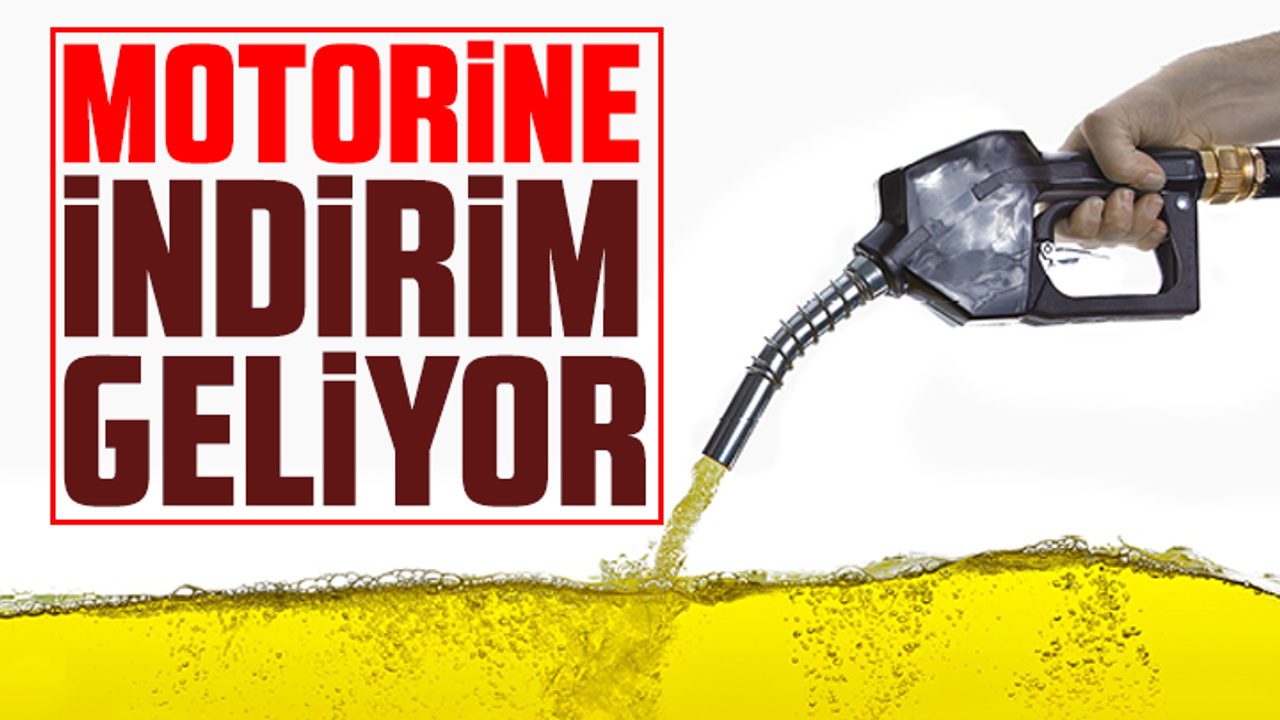 Motorine indirim geliyor