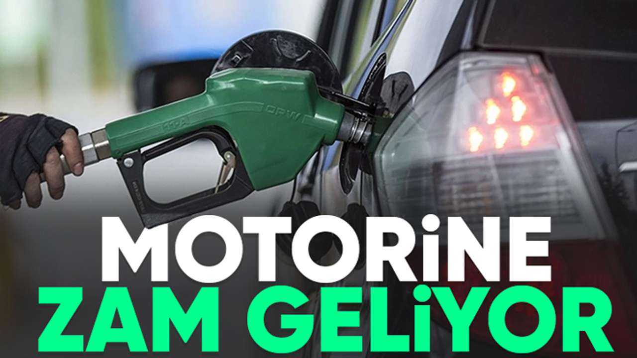 Motorine büyük zam yolda...