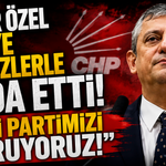Özgür Özel CHP'ye bu sözlerle veda etti! ''Yeni partimizi kuruyoruz''
