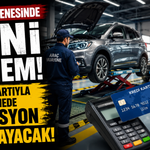 Araç muayenesinde yeni dönem: Kredi kartıyla ödemede komisyon alınmayacak