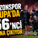 Trabzonspor Avrupa’da 156’ncı maçına çıkıyor