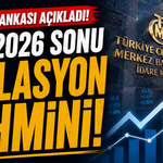 Merkez Bankası açıkladı! İşte 2026 sonu enflasyon tahmini