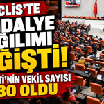 Meclis'te sandalye dağılımı değişti: AK Parti'nin vekil sayısı 280 oldu
