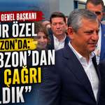 YENi Parti Genel Başkanı Özgür Özel Trabzon’da: “Trabzon’dan çok çağrı aldık”