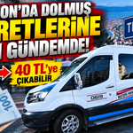 Trabzon’da Dolmuş Ücretlerine Zam Gündemde! 32 TL’den 40 TL’ye Çıkabilir