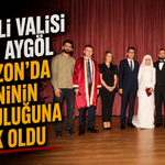 Tunceli Valisi Şefik Aygöl Trabzon’da Yeğeninin Mutluluğuna Ortak Oldu