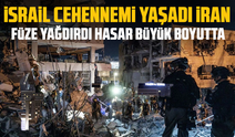 İsrail cehennemi yaşadı İran füze yağdırdı hasar akıl almaz boyutta