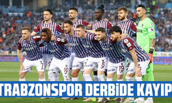 Trabzonspor derbide kayıp