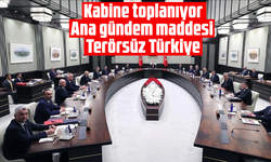 Kabine toplanıyor: Ana gündem maddesi Terörsüz Türkiye