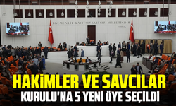 Hakimler ve Savcılar Kurulu'na 5 yeni üye seçildi