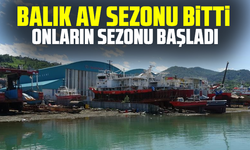 Balık av sezonu bitti, onların sezonu başladı