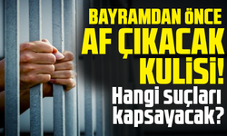 Bayramdan önce af çıkacak kulisi! Hangi suçları kapsayacak?