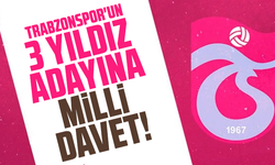 Trabzonspor'un 3 yıldız adayına milli davet!