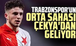 Trabzonspor'un orta sahası Çekya'dan geliyor