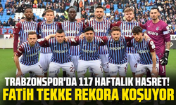 Trabzonspor'da 117 haftalık hasret! Fatih Tekke rekora koşuyor