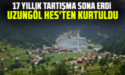 17 Yıllık Tartışma Sona Erdi: Uzungöl HES'ten Kurtuldu!