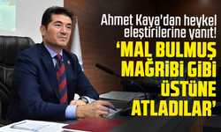 Ahmet Kaya'dan heykel eleştirilerine yanıt! "Mal bulmuş mağribi gibi üstüne atladılar"