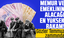 Memur ve emeklinin alacağı en yüksek rakam! Gözler Temmuz zammında