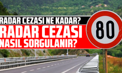 Radar cezası ne kadar? Radar cezası nasıl sorgulanır?