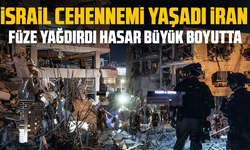İsrail cehennemi yaşadı İran füze yağdırdı hasar akıl almaz boyutta