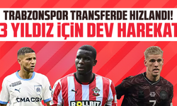 Trabzonspor transferde hızlandı! 3 yıldız için dev harekat