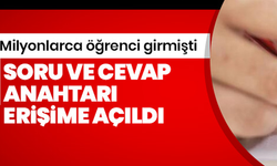 LGS soru-cevap anahtarı erişime açıldı! LGS bitti! 1 milyon öğrenci ter döktü