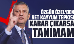 Özgür Özel'den net kayyum tepkisi: Karar çıkarsa tanımam