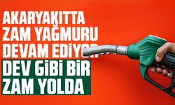Akaryakıtta zam yağmuru devam ediyor: Dev gibi bir zam yolda...