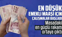 En düşük emekli maaşı için çalışmalar başladı: Masadaki en güçlü rakam ortaya çıktı