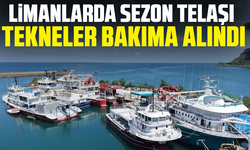Limanlarda Sezon Telaşı: Tekneler Bakıma Alındı