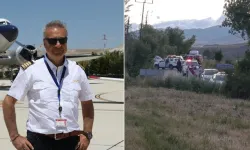 Bayburt-Erzurum sınırında özel uçak düştü