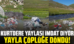 Kurtdere yaylası İmdat Diyor: Yayla Çöplüğe Döndü!