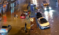 Ordu'da sağanak etkili oldu