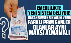Emeklilikte yeni sistem geliyor! Bakan Şimşek sinyalini verdi: Farklı prim günleri olanlar aynı maaşı almamalı