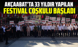 33 yıldır yapılan festival coşkulu başladı