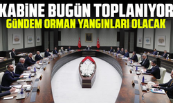 Kabine bugün toplanıyor: Gündem orman yangınları olacak