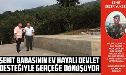 Şehit babasının ev hayali devlet desteğiyle gerçeğe dönüşüyor