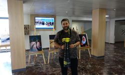 İlk fotoğraf sergisini çalıştığı hastanede açtı