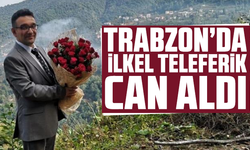 Trabzon'da ilkel teleferik can aldı
