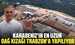 Karadeniz'in en uzun dağ kızağı Trabzon'a yapılıyor