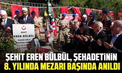 Şehit Eren Bülbül, şehadetinin 8. yılında mezarı başında anıldı