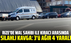 Rize’de Mal Sahibi ile Kiracı Arasında Silahlı Kavga: 3’ü Ağır 4 Yaralı