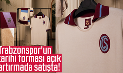 Trabzonspor'un tarihi forması açık artırmada satışta!