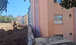 Erzurum'da heyelan! 70 ev boşaltıldı