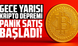 Gece yarısı kripto depremi: Bitcoin 7 bin dolar düştü, panik satış başladı!