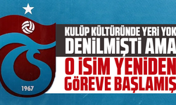 Kulüp kültüründe yeri yok denilmişti ama… O isim yeniden göreve başlamış