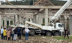 Ordu'da inşaatta beton mikseri devrildi: 1 ölü