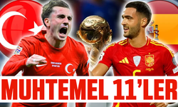 Türkiye-İspanya maçının muhtemel 11'leri