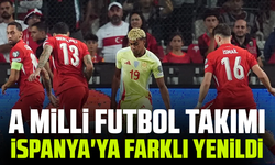 A Milli Futbol Takımı, İspanya'ya farklı yenildi